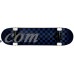 Krown Skateboard Rookie Checker Black/Blue Complete   570603358